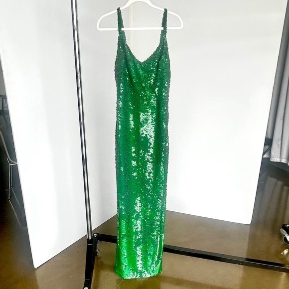 L'AGENCE Karma Sequin Maxi Dress - Picture 5 of 7